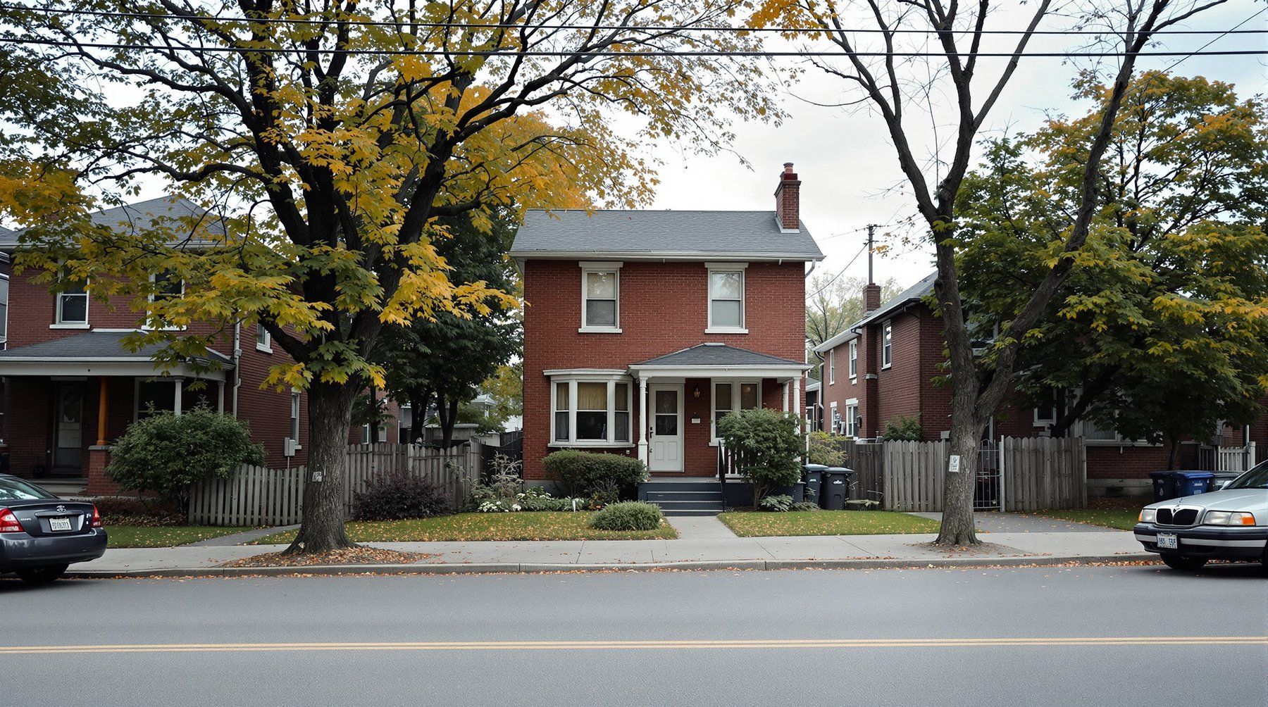 Before: an ordinary detached house on a Toronto street
